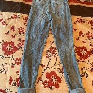 Guess super high rise skinny jeans